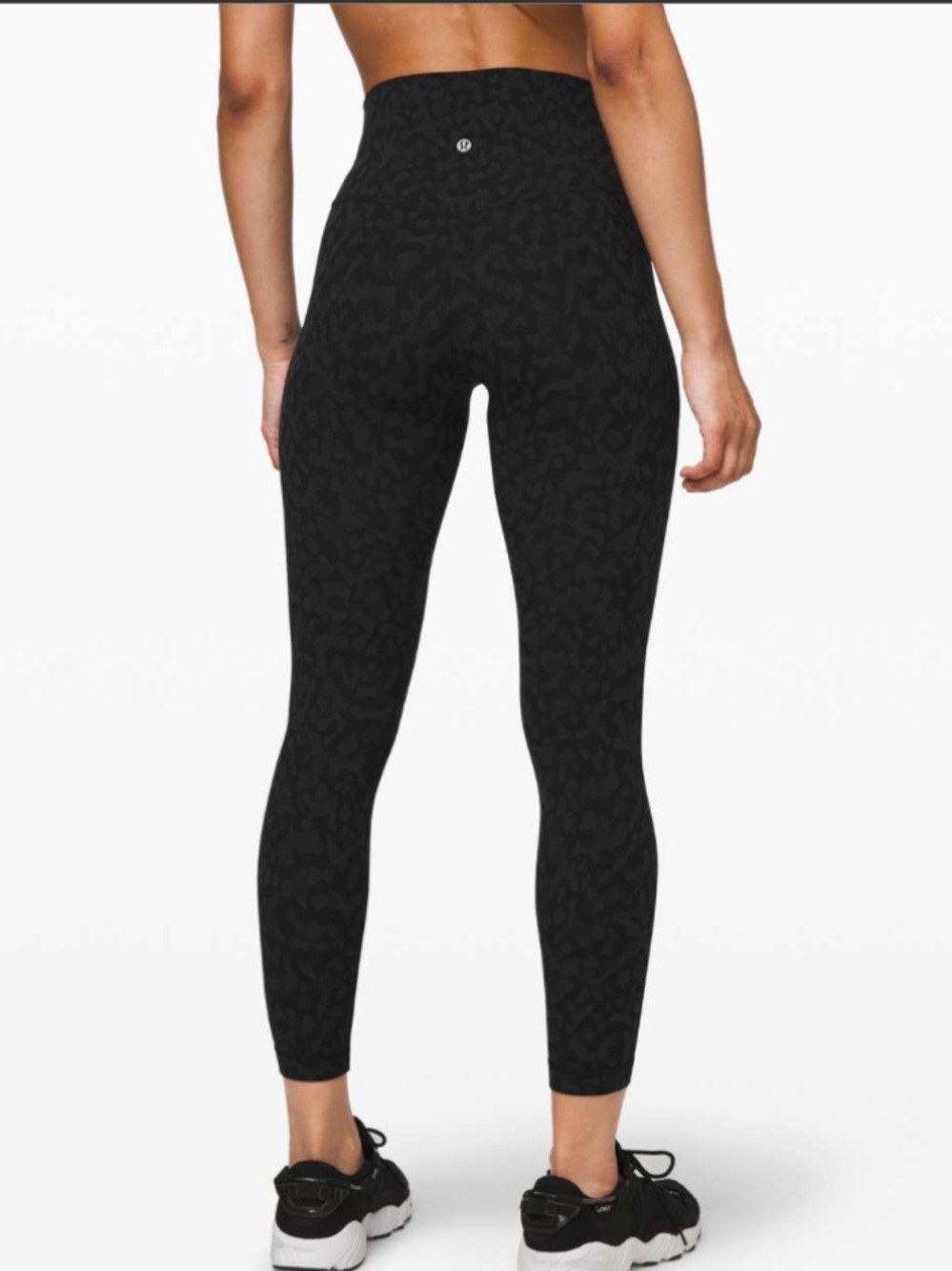 lululemon Align Pant II Legging Formation Camo Deep Coal Sz 4